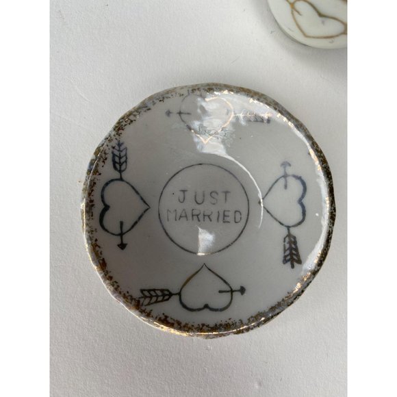 Miniature Just Married Made in Japan Cup and Sauce - Picture 11 of 16